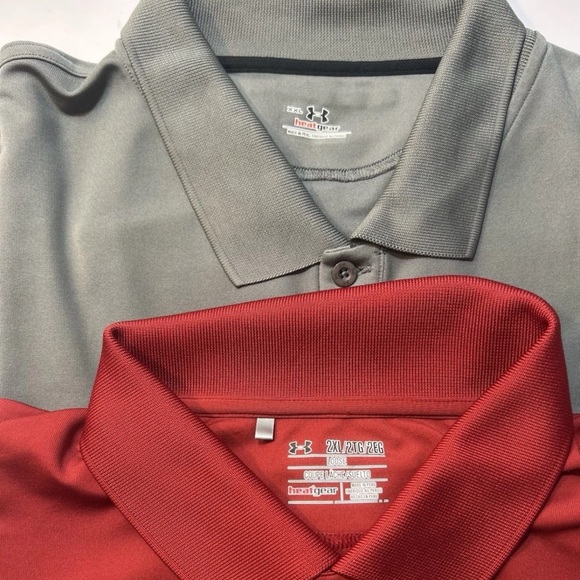 Lot of 4 Under Armour Men's Polo Shirts XXL 2XL Set - - Picture 5 of 7